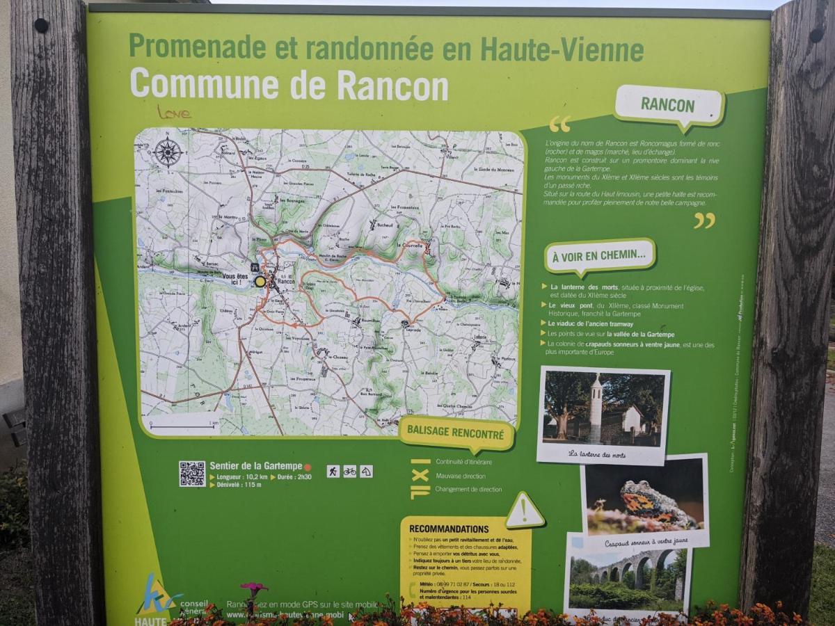 Ferienwohnung Chez Elle Rancon Exterior foto